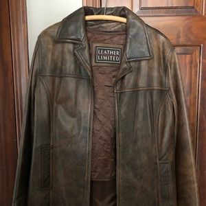Women’s leather coat